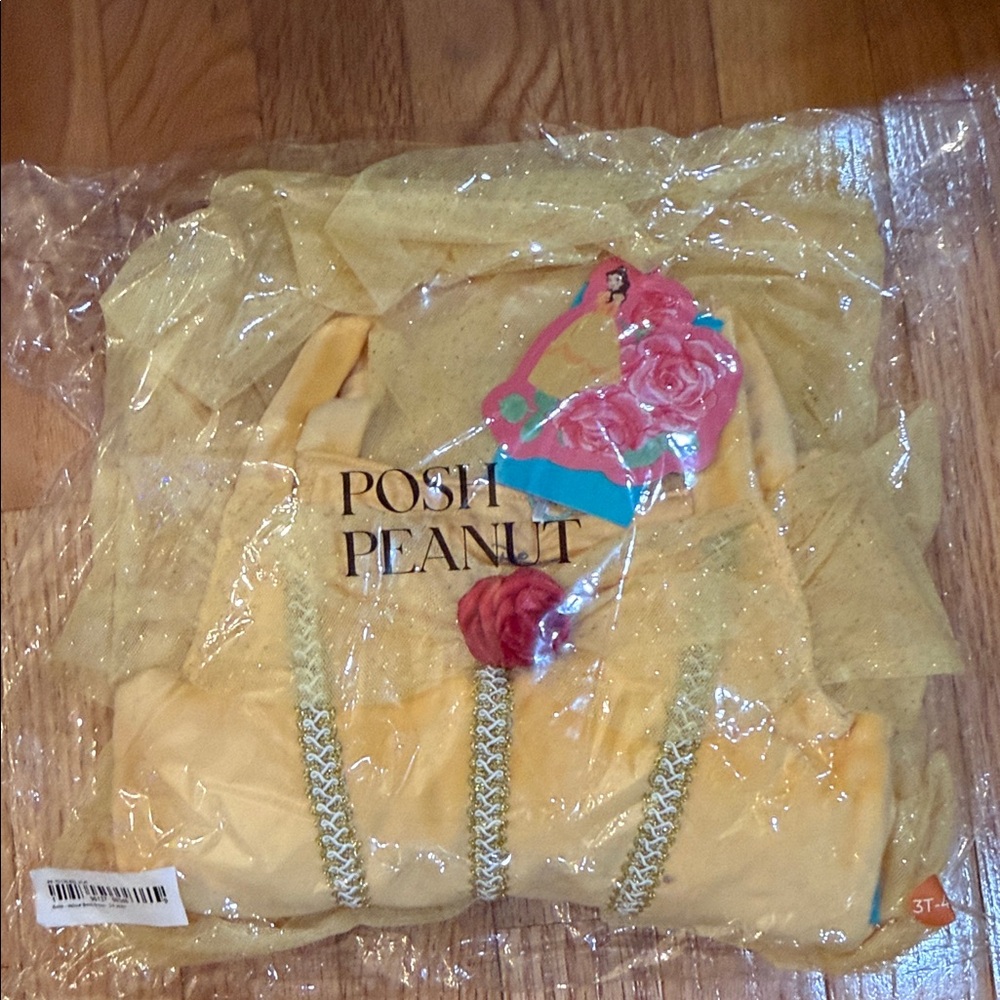 Posh Peanut Velour Princess Belle Dress